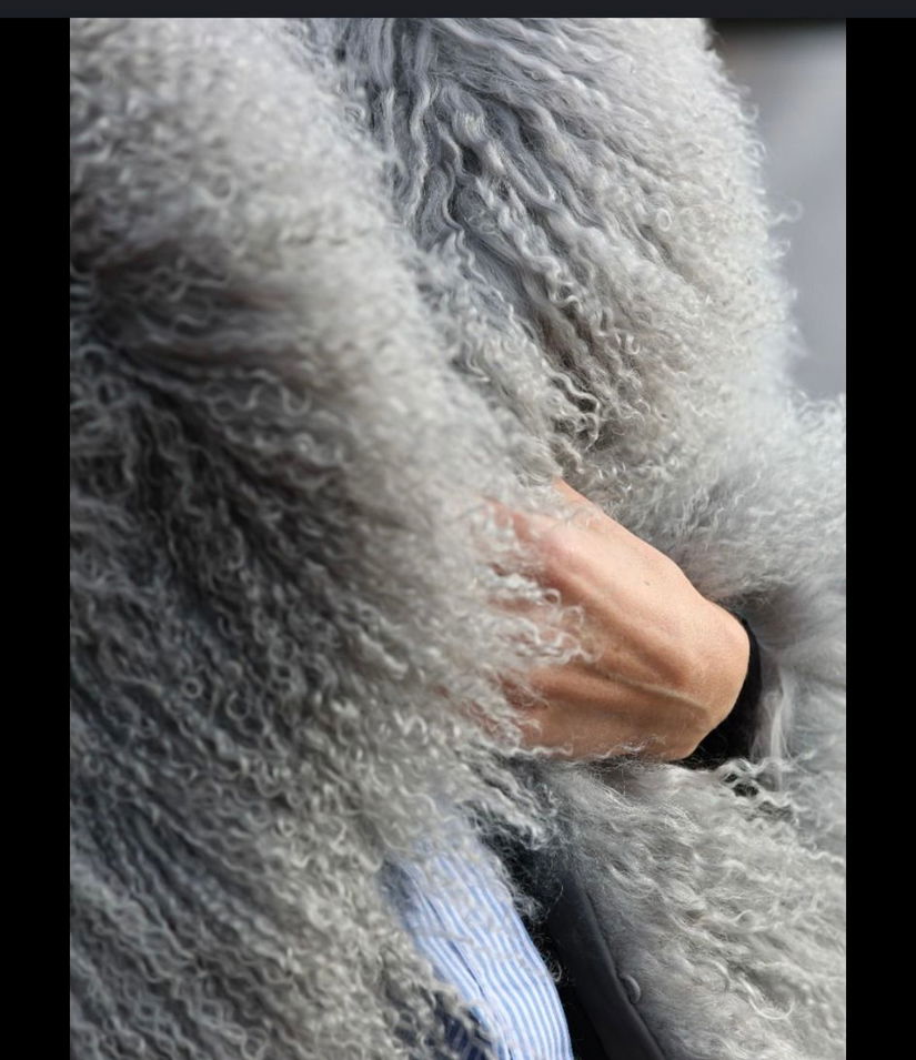 Blană de oaie mongoleza