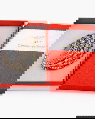 Broșă Elegantă Pană Aurie  &ndash; Mărțișor &ndash; Accesoriu Vintage de Primăvară