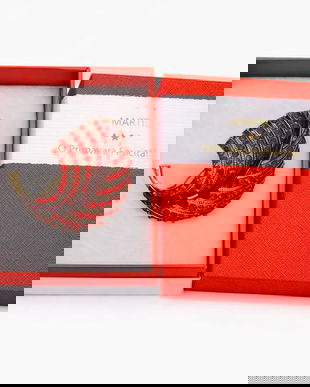 Broșă Elegantă Pană Roșie  &ndash; Mărțișor &ndash; Accesoriu Vintage de Primăvară