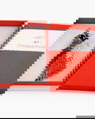 Broșă Elegantă Pisică Neagră cu Cristale &ndash; Mărțișor &ndash; Accesoriu de Primăvară