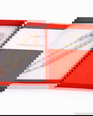 Broșă Elegantă Tip Ac de Siguranță cu Cristale  &ndash; Accesoriu de Primăvară