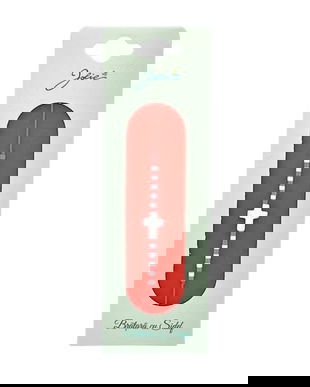 Brățară Mărțișor cu Sidef, pandantiv cruce, șnur roșu reglabil