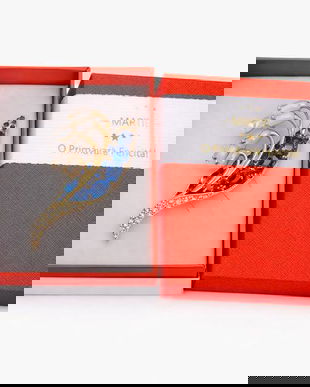 Broșă Elegantă Ghiocei cu Accente Albastre &ndash; Mărțișor de Primăvară, Accesoriu Delicat pentru Femei