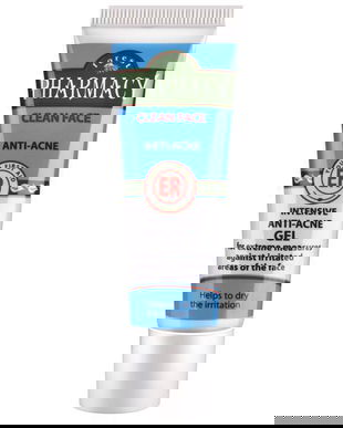 SHORT LIFE - Gel antiacneic intensiv Farmacia Padurii Cleasing Face Anti Acne Gel Rosa Imopex - 20 ml