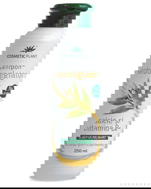 SHORT LIFE - Sampon Seboreglator cu Salcie si Vitamina B6 Cosmetic Plant, 250ml