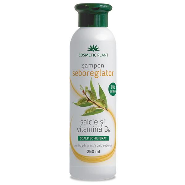 SHORT LIFE - Sampon Seboreglator cu Salcie si Vitamina B6 Cosmetic Plant, 250ml