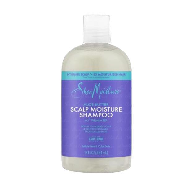 Sampon hidratant pentru scalp, Unt de aloe, SheaMoisture, 384 ml