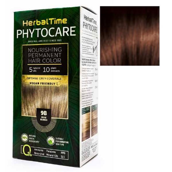 SHORT LIFE - Vopsea pentru Par Herbal Time Phytocare Rosa Impex, nuanta 5C