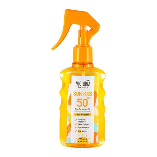 SHORT LIFE - Ulei de Corp cu Protectie Solara - Sun Kiss SPF50 Victoria Beauty, Camco, 200 ml