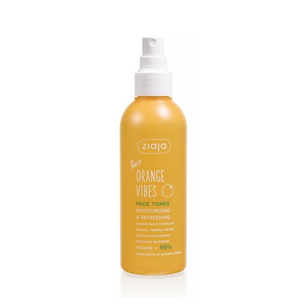 SHORT LIFE - Lotiune Tonica - Ziaja Orange Vibes Face Toner Moisturising &amp; Refreshing, 190 ml