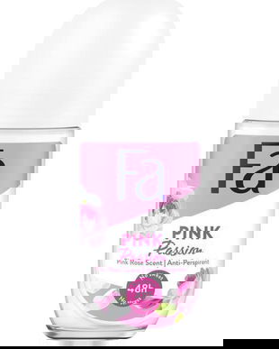 SHORT LIFE - Deodorant Roll-on Antiperspirant - Fa Pink Passion Pink Rose 48 h, 50 ml