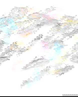 Figurine 3D volumetrice pentru manichiură, set de 50 buc, D25