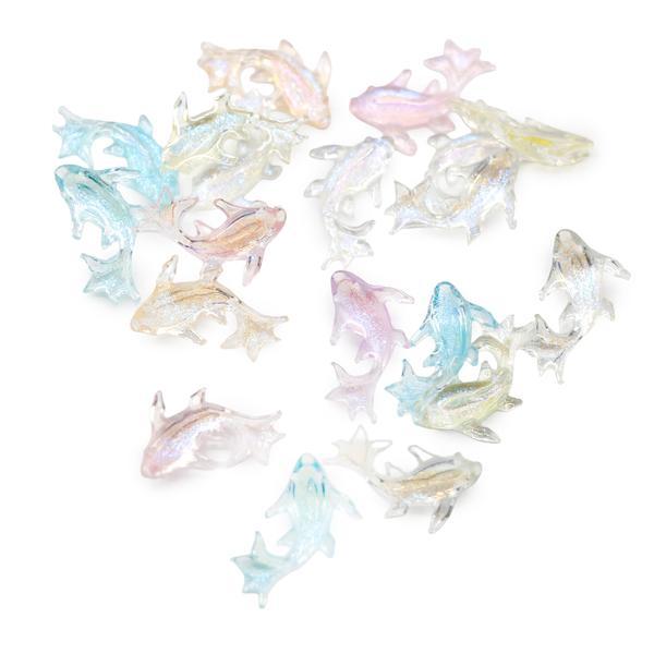 Figurine 3D volumetrice pentru manichiură, set de 50 buc, D25