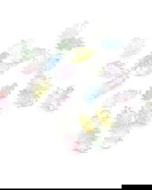 Figurine 3D volumetrice pentru manichiură, set de 50 buc D16