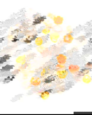 Figurine 3D volumetrice pentru manichiură, set de 50 buc D12