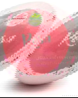 Bila de Baie cu Parfum de Trandafir - Becasan Nature Bath Fizzer Rosa, 150 g