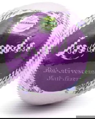 Bila de Baie cu Parfum de Lavanda - Becasan Nature Bath Fizzer Lavanda, 150 g