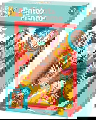 Picteaza si inrameaza: Iepuras vesel