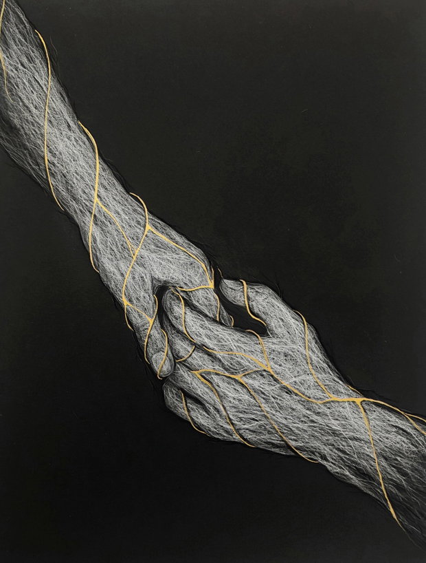 Tablou ilustrație " T O G E T H E R"