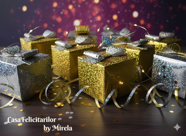 Set cutii carton holografic