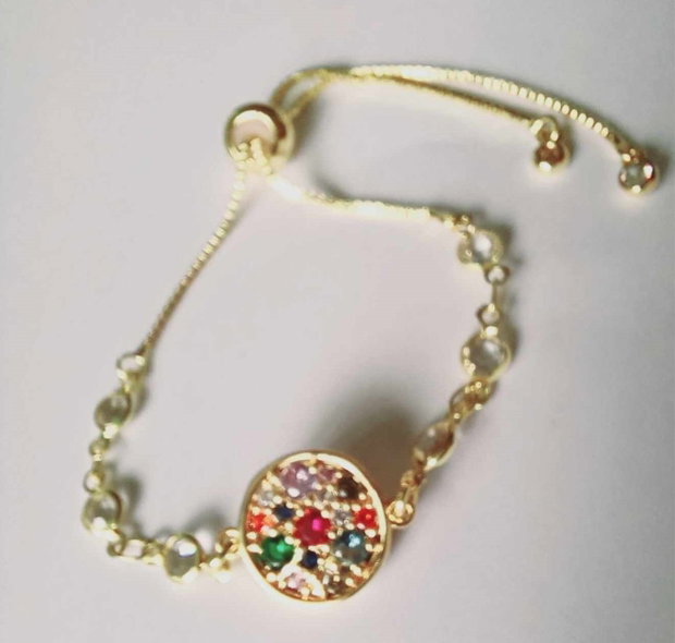 Flori - Zirconia & Gold