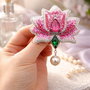 Rezervat Broșa floare de Lotus  Ritual de Răsărit