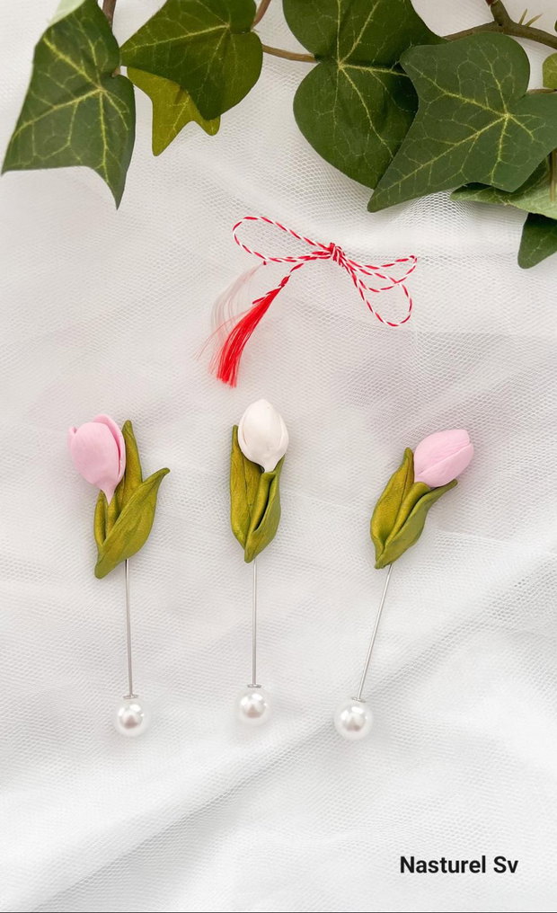 Brose pin: Lalele