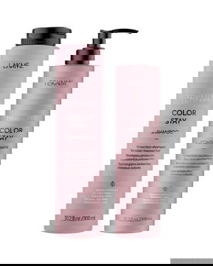 Set pentru parul vopsit, Lakme, Teknia Color Stay, Shampoo 300ml + Conditioner 300ml