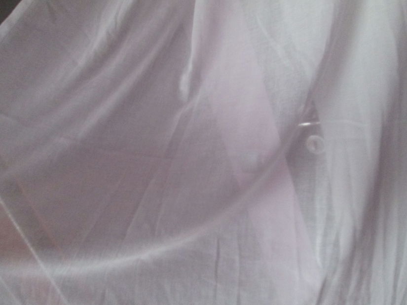 pereche perdele albe H&M Home