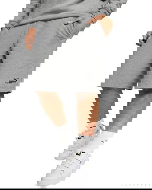 Pantaloni scurti unisex Puma Ess No. 1 Logo Shorts 10 68259403, XL, Gri