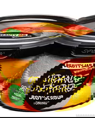 Scrub Tonifiant pentru Corp - Beauty Jar Yummy Orange d'Empire, 360 g