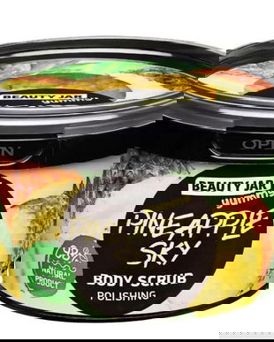 Scrub Exfoliant pentru Corp - Beauty Jar Yummy Pineapple Sky, 360 g