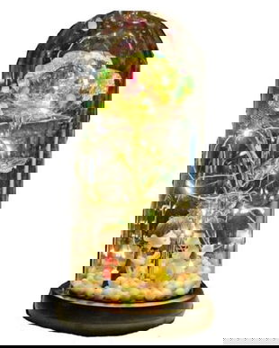 Cupola Trandafir Led Galaxy &amp; Figurine