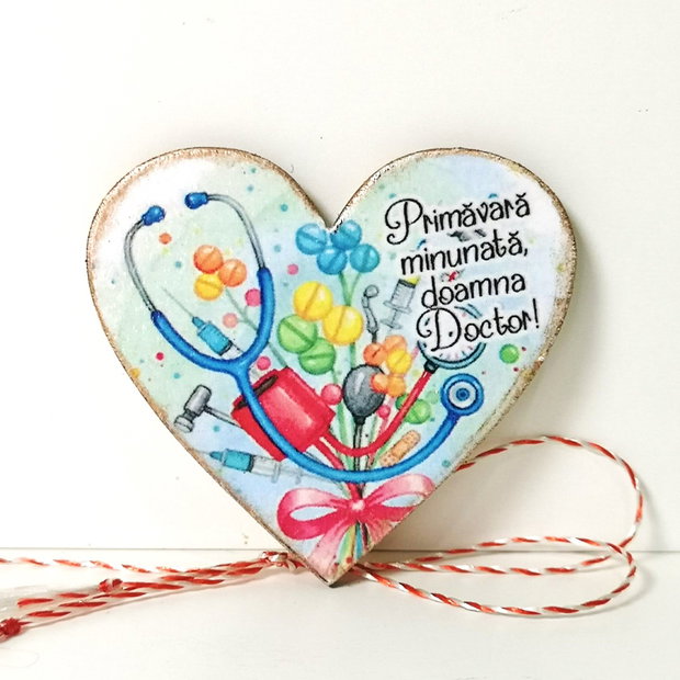 Martisor personalizat medic, doctor
