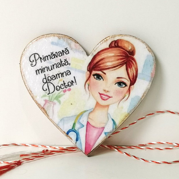 Martisoare personalizate doctorita, medic