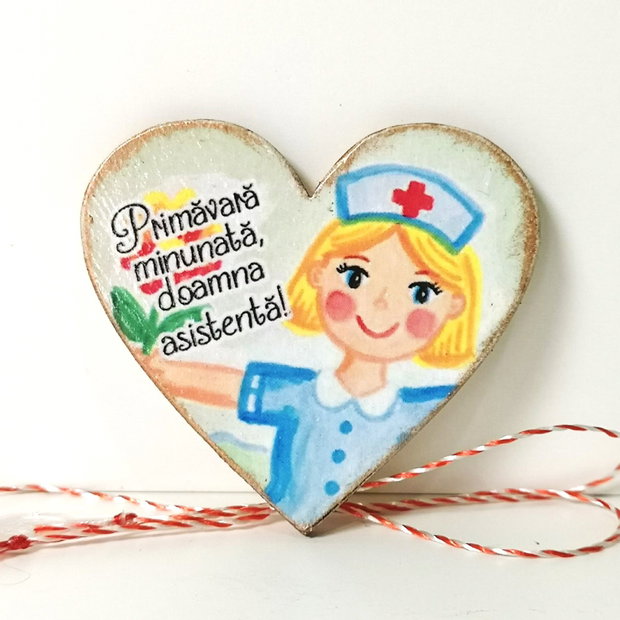 Martisoare personalizate asistente medicale