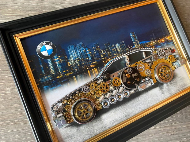 BMW Cod M 716・Decoratiune birou・Decor Vintage・Bijuterii steampunk・Cadouri Barbati