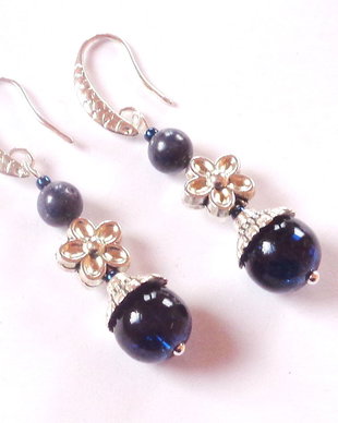 Cercei safir