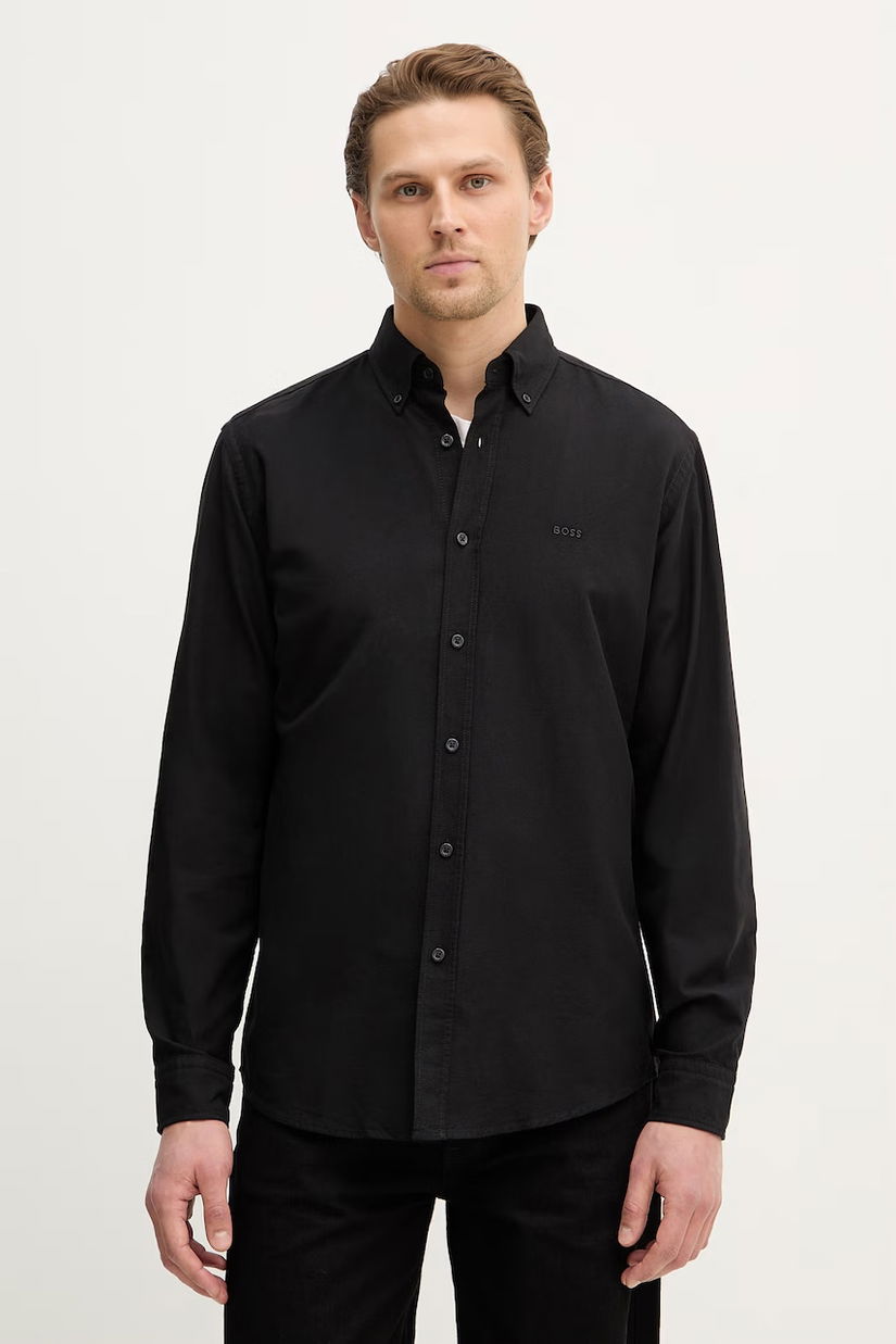 BOSS Orange cămașă din bumbac