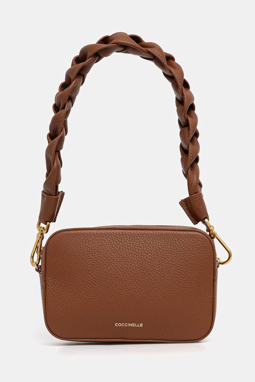 Coccinelle curea din piele pentru geanta