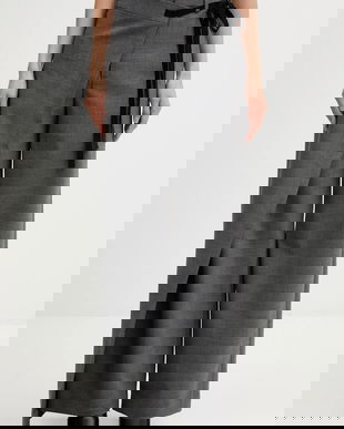 MM6 Maison Margiela pantaloni cu lână