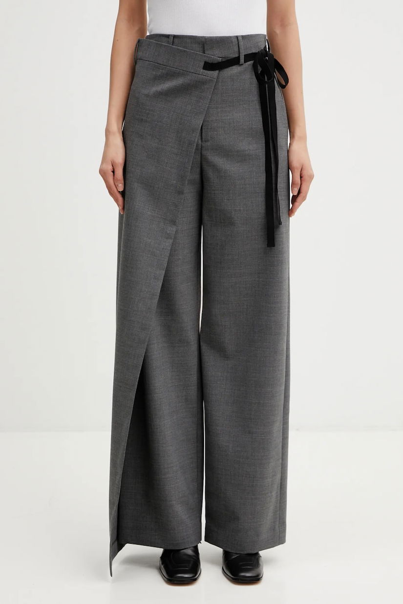 MM6 Maison Margiela pantaloni cu lână