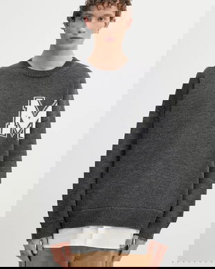 MM6 Maison Margiela pulover din amestec de lână