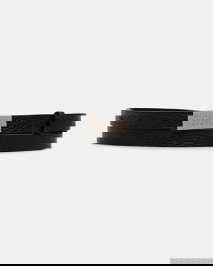 MM6 Maison Margiela curea de piele