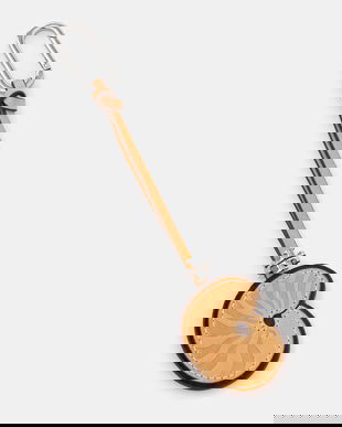 Tory Burch breloc de piele Snail Shell