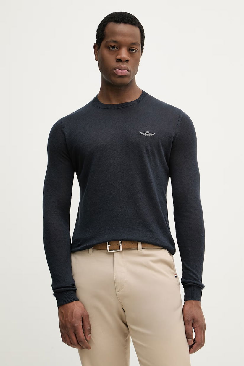 Aeronautica Militare pulover din in