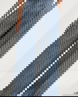 Ermanno Firenze pantaloni din in