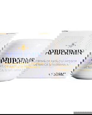 Apidermin Crema de Fata cu Laptisor de Matca si Vitamina A Complex Apicol Veceslav Harnaj, 30ml