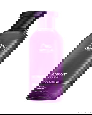Sampon pentru Par Vopsit cu Glicina &amp; B5 - Wella Professionals Ultimate Color Shampoo, 250 ml