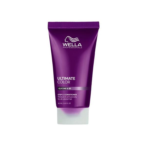 Balsam Hidratant pentru Par Vopsit cu Glicina &amp; B5 - Wella Professionals Ultimate Color Conditioner, 30 ml